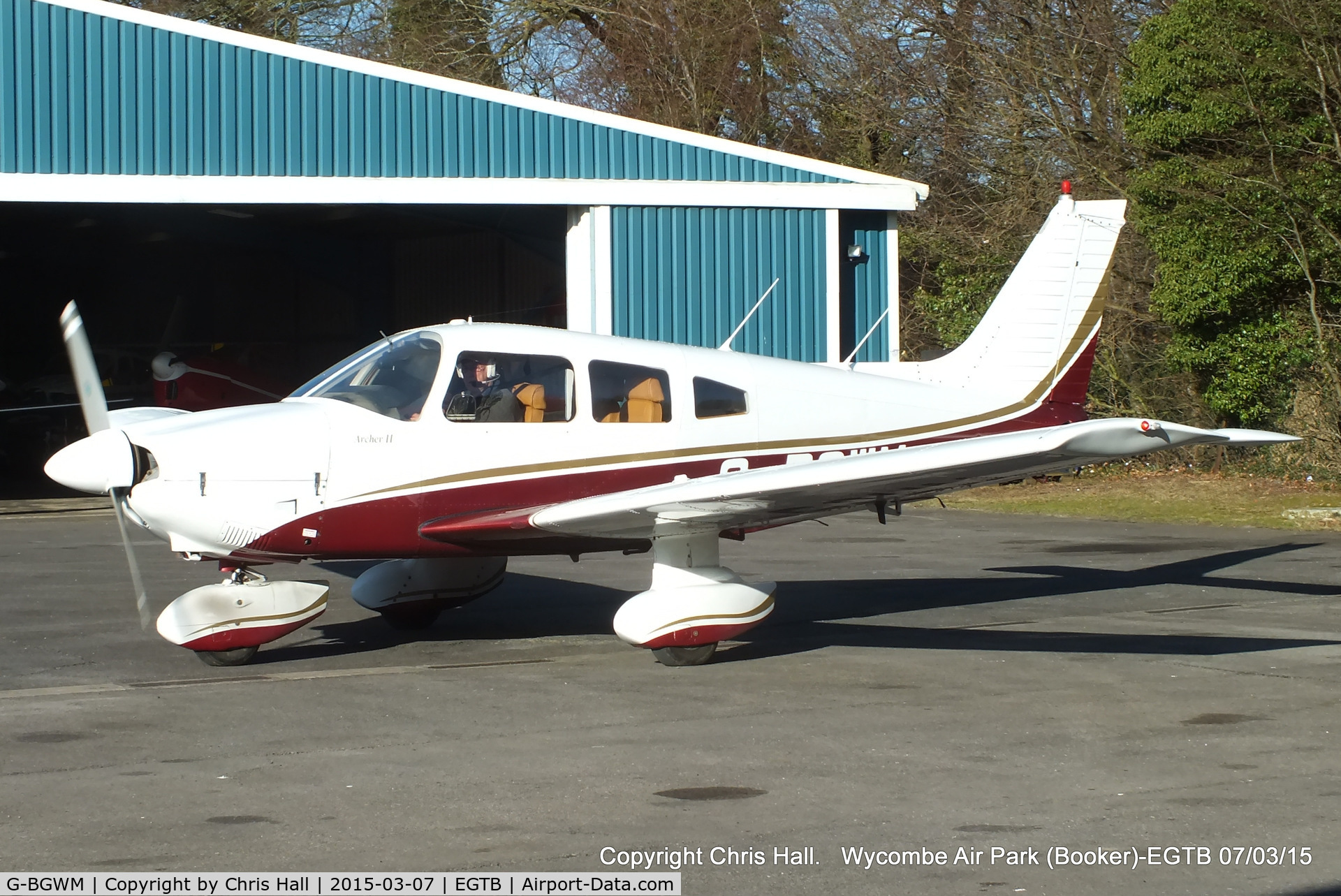 G-BGWM, 1979 Piper PA-28-181 Cherokee Archer II C/N 28-7990458, Thames Valley Flying Club