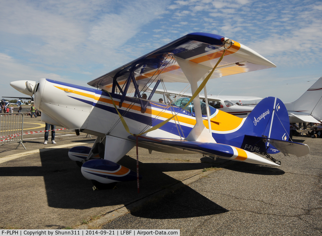 F-PLPH, EAA Acro Sport II C/N 1222, Participant of the LFBF Airshow 2014 - static airframe