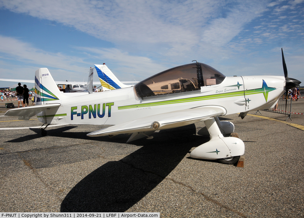F-PNUT, Piel CP-319 Emeraude C/N 367, Participant of the LFBF Airshow 2014 - static airframe