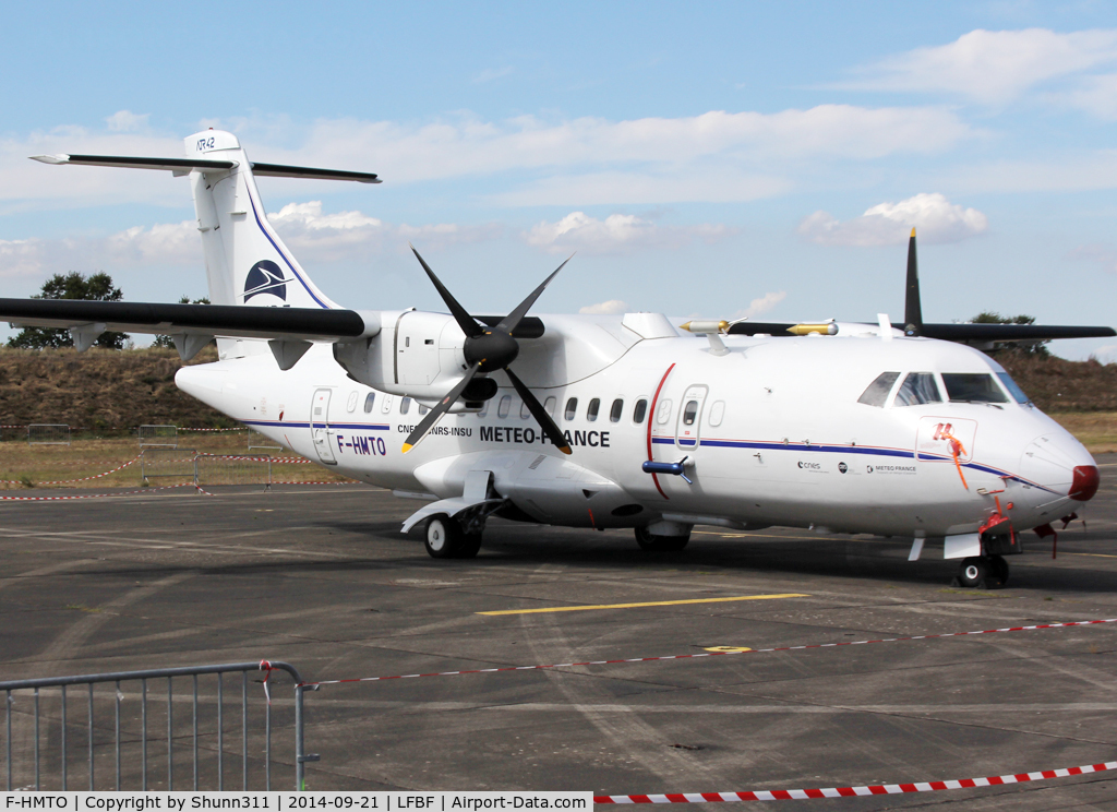 F-HMTO, 1988 ATR 42-320 C/N 078, Participant of the LFBF Airshow 2014 - static airframe