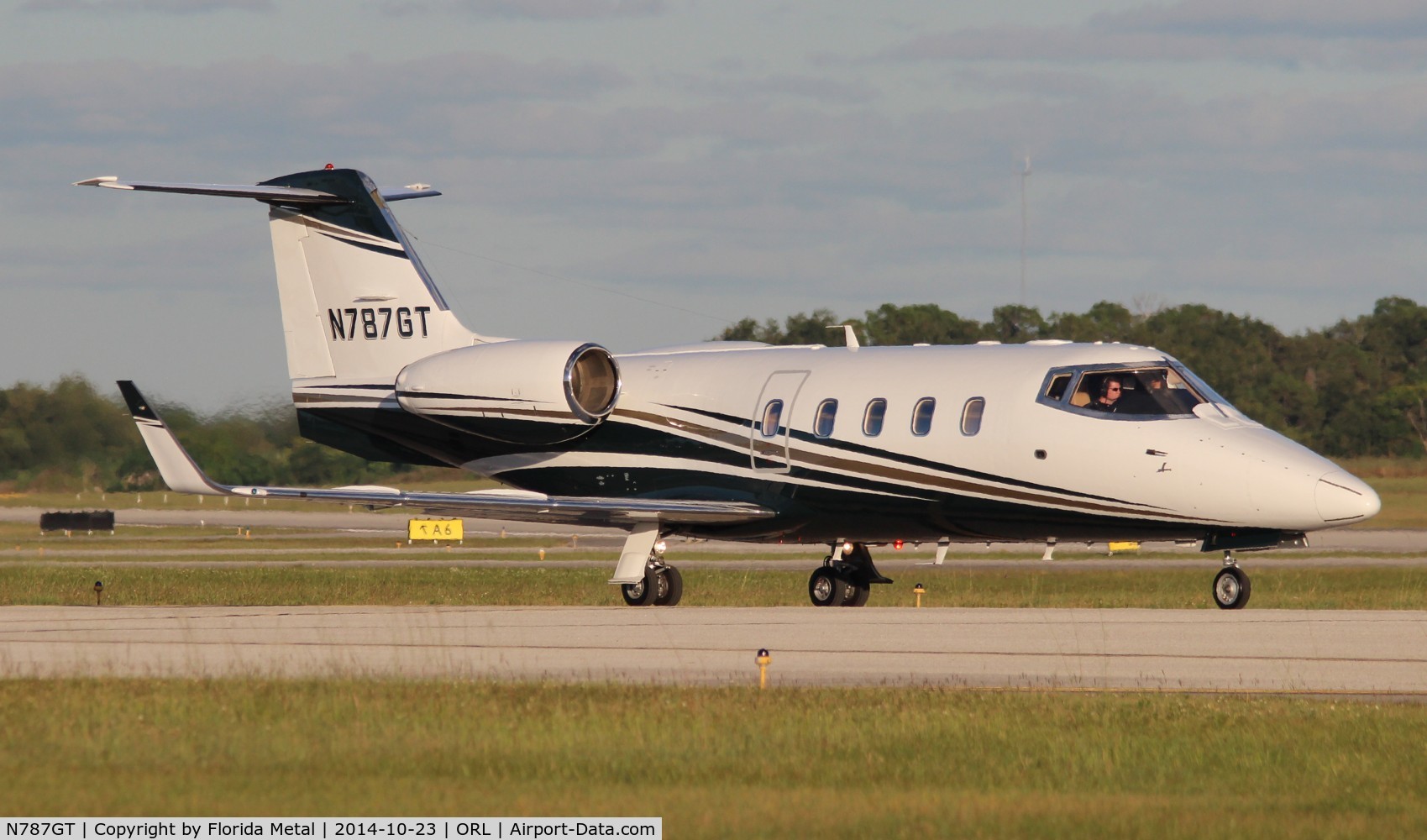 N787GT, Gates Learjet 55B C/N 128, Lear 55B