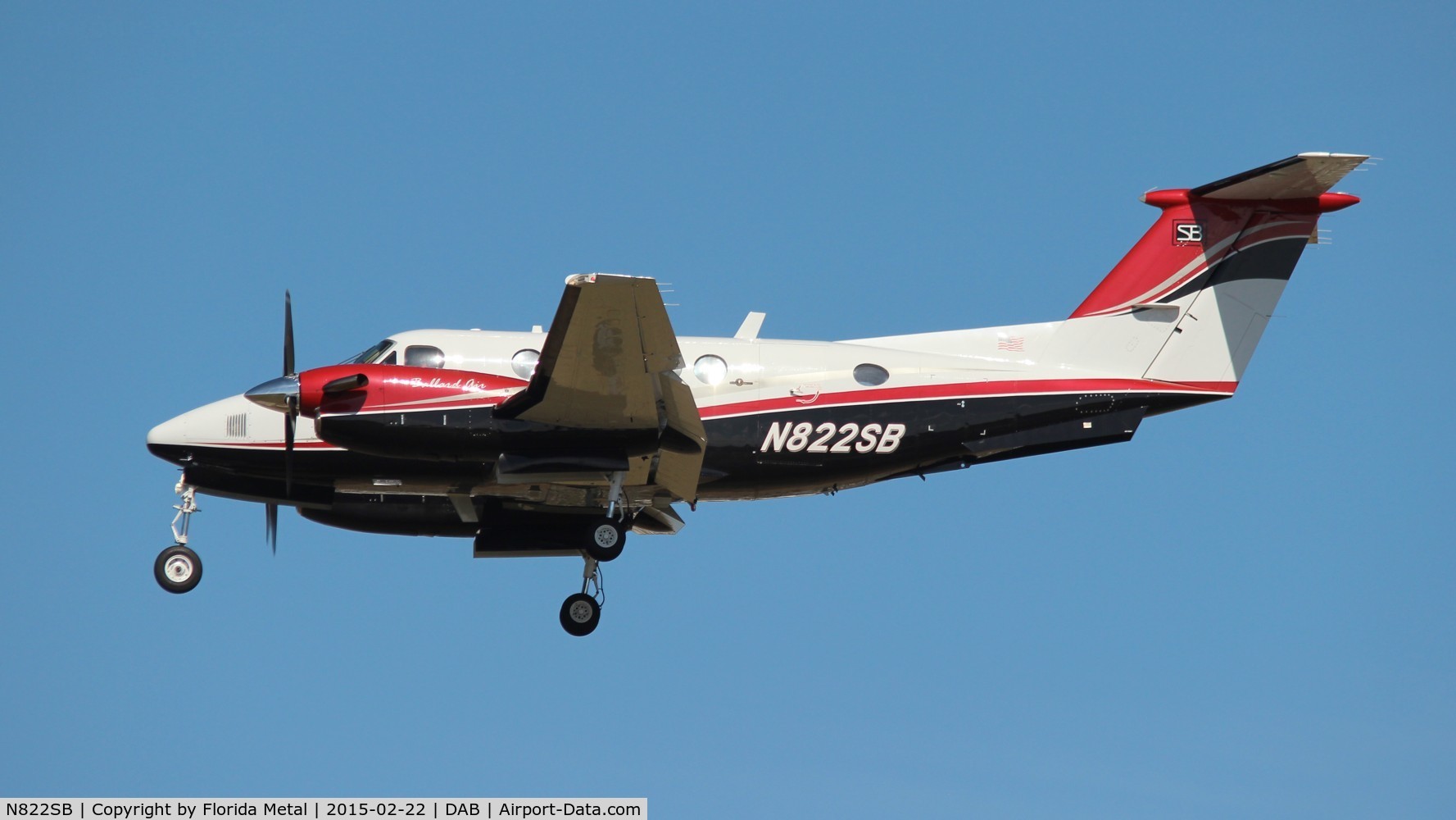 N822SB, 1982 Beech B200 King Air C/N BB-981, Beech 200