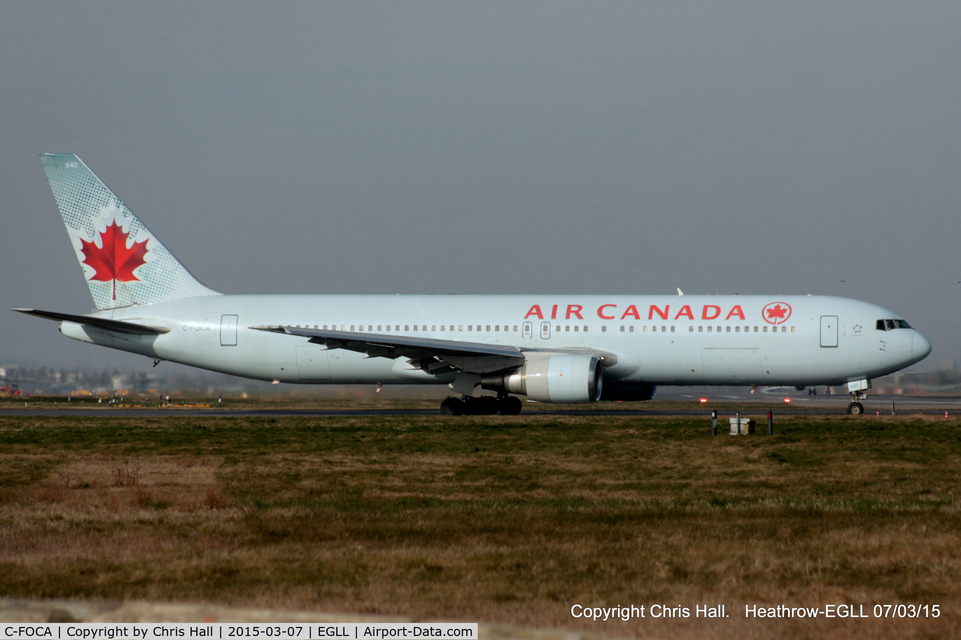 C-FOCA, 1990 Boeing 767-375/ER C/N 24575, Air Canada