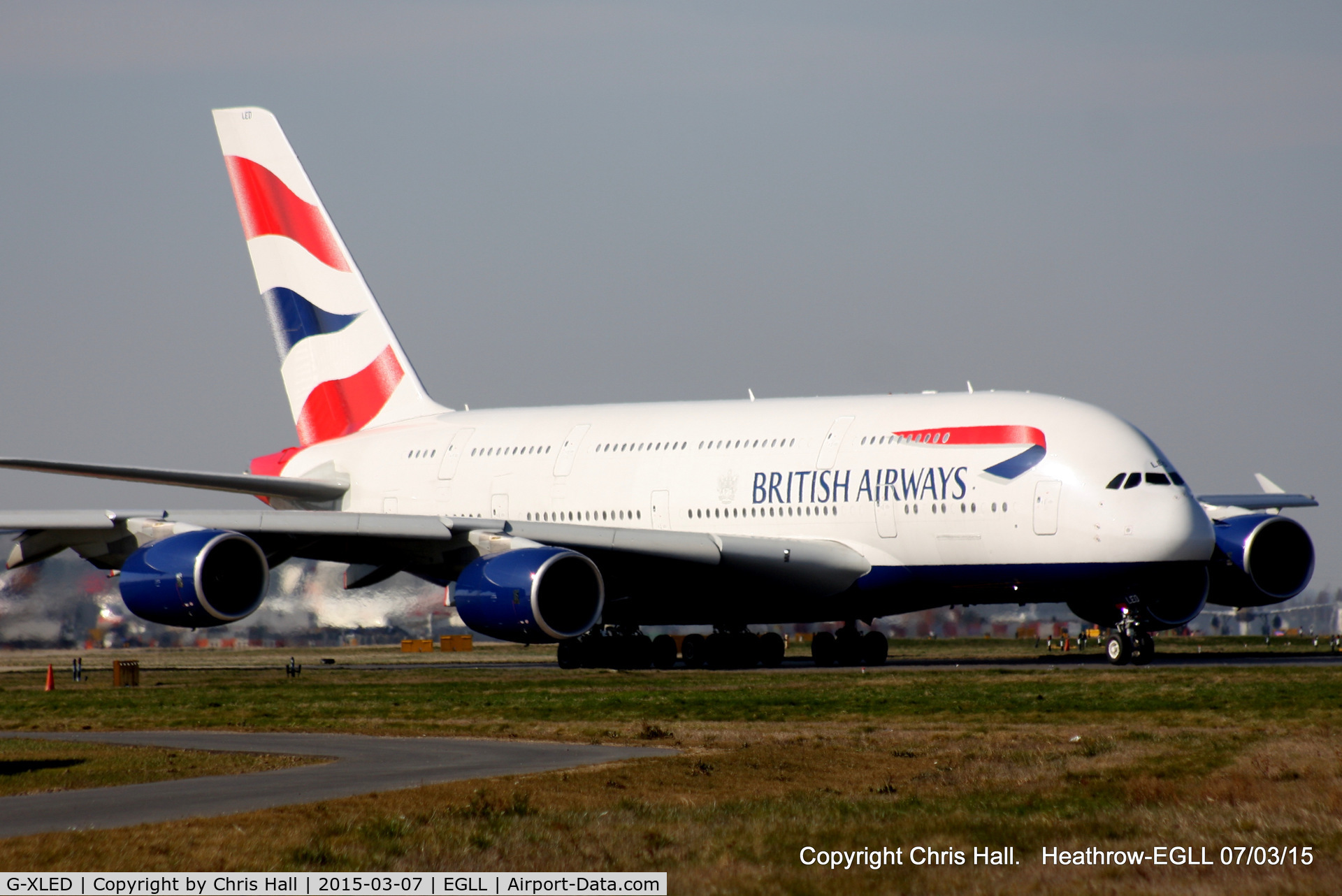 G-XLED, 2013 Airbus A380-841 C/N 144, British Airways