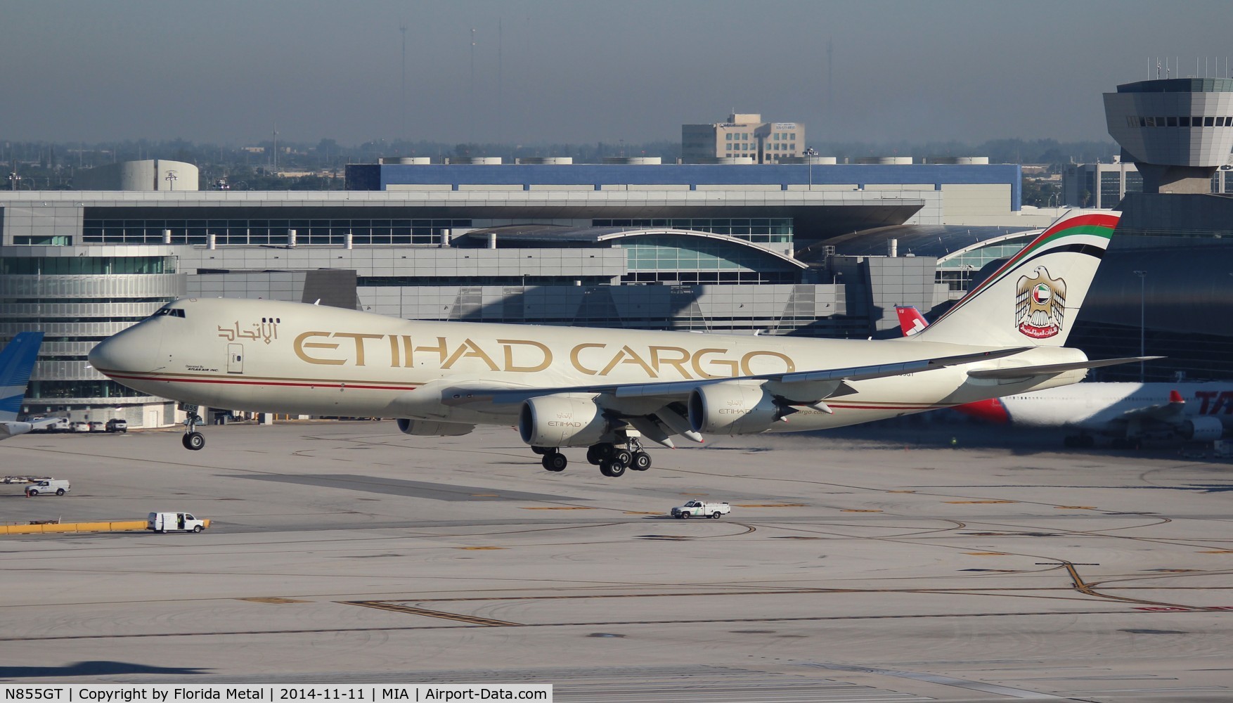 N855GT, 2013 Boeing 747-87UF C/N 37567, Etihad Crystal Cargo 747-8