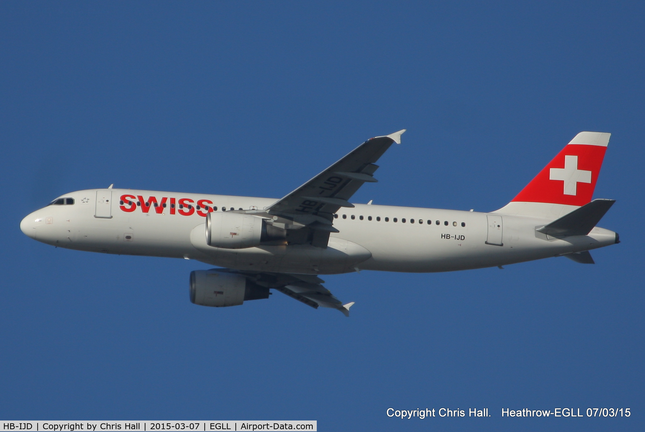 HB-IJD, 1995 Airbus A320-214 C/N 553, Swiss