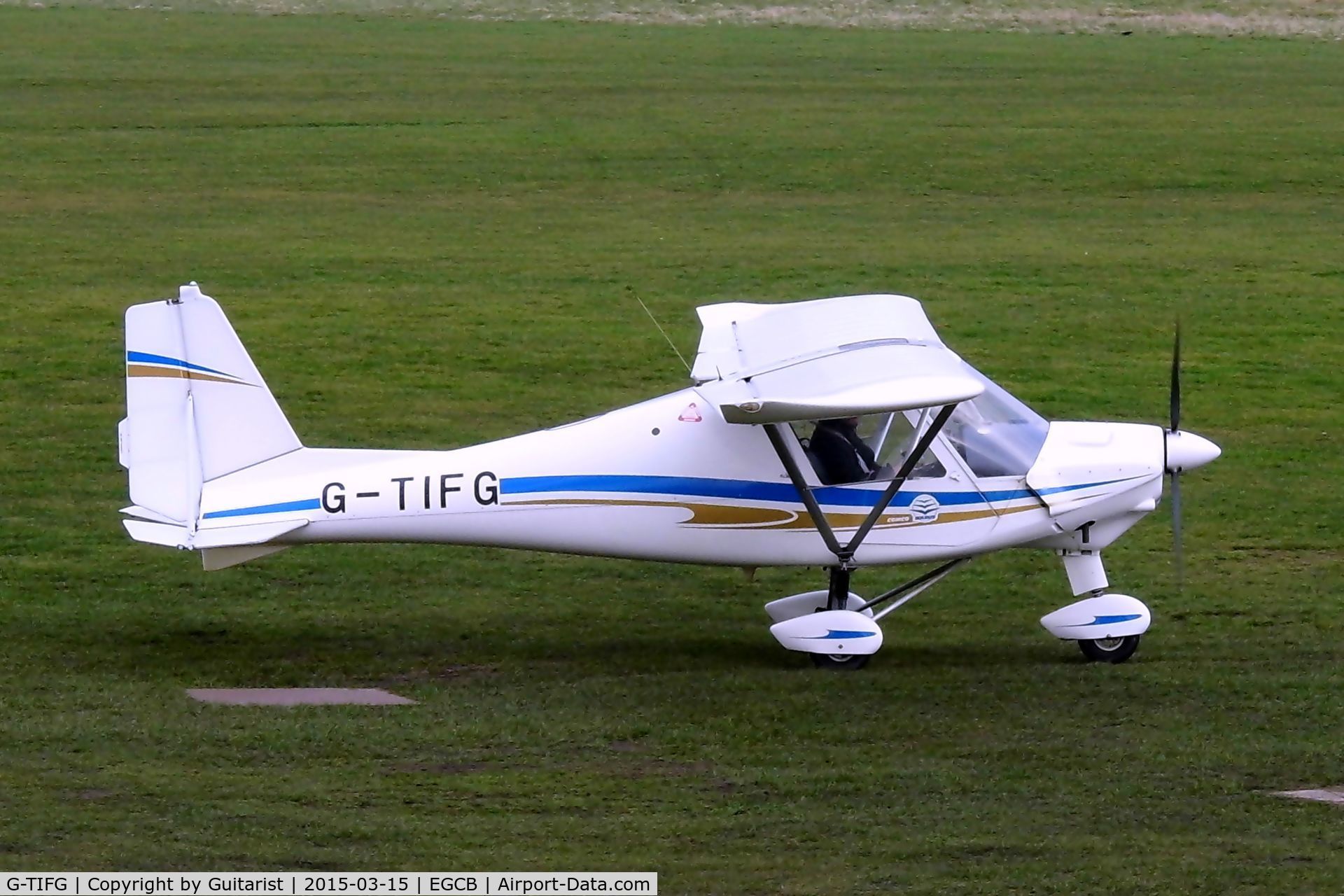 G-TIFG, 2010 Comco Ikarus C42 FB80 C/N 1009-7119, City Airport Manchester