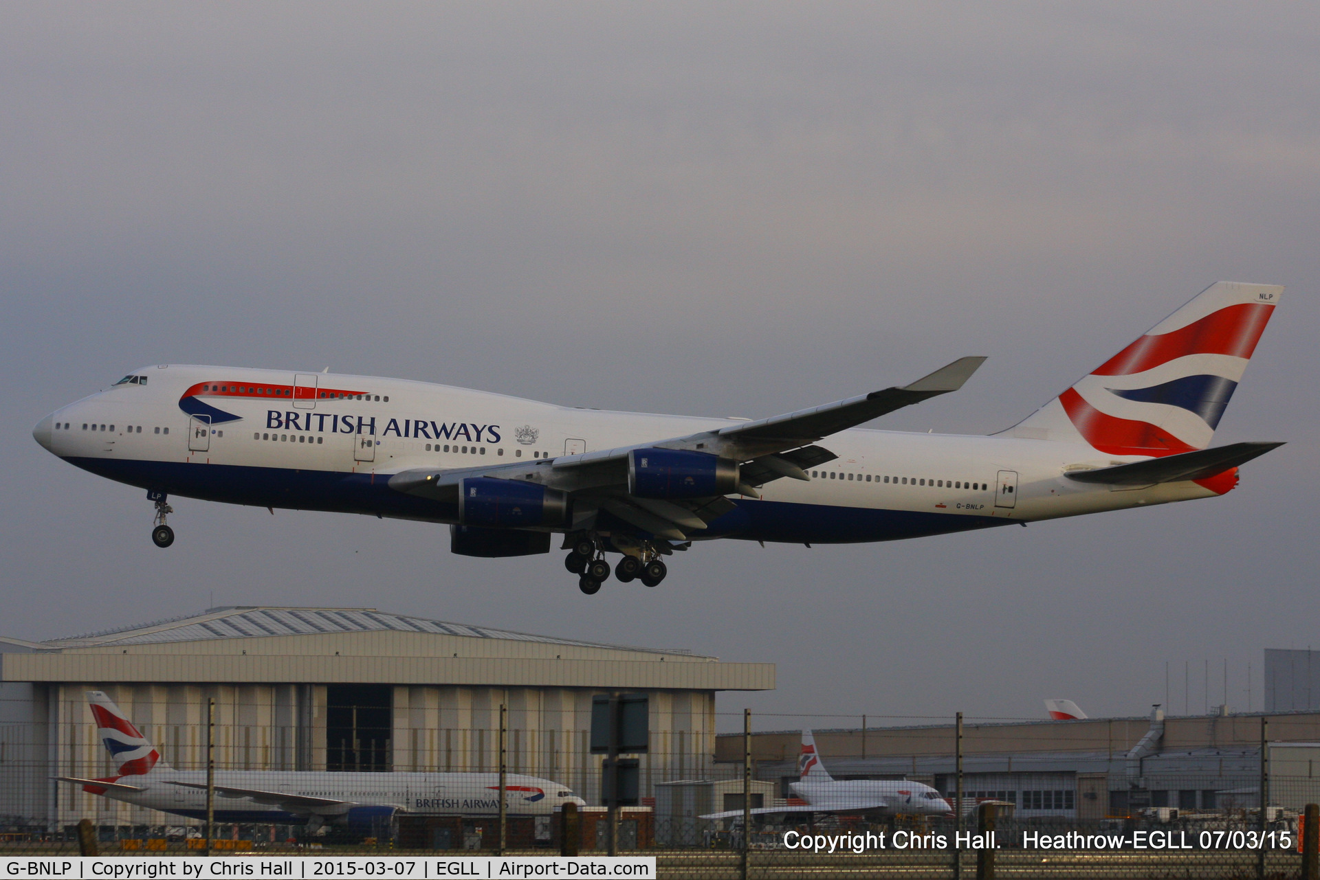 G-BNLP, 1990 Boeing 747-436 C/N 24058, British Airways