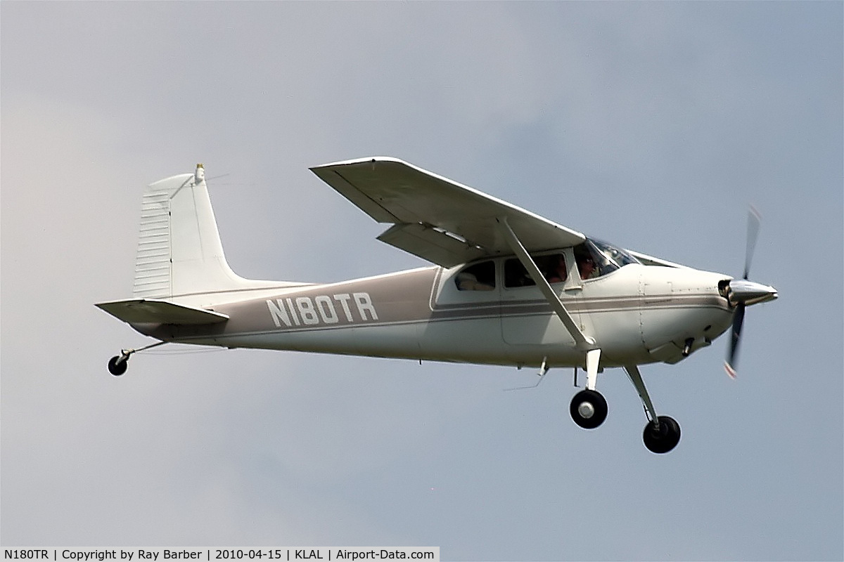 N180TR, 1956 Cessna 180A C/N 50124, Cessna 180A [50124] Lakeland-Linder~N 15/04/2010