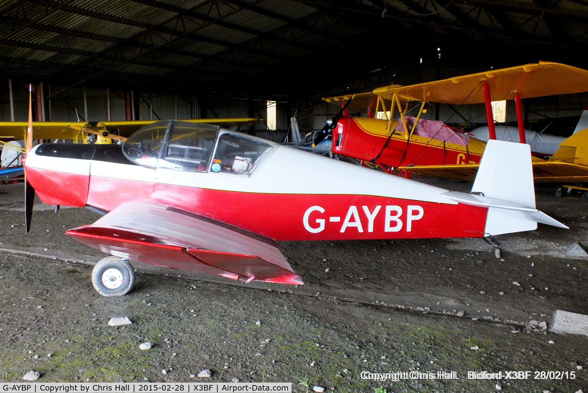 G-AYBP, 1964 Jodel D-112 C/N 1131, at Bidford Airfield