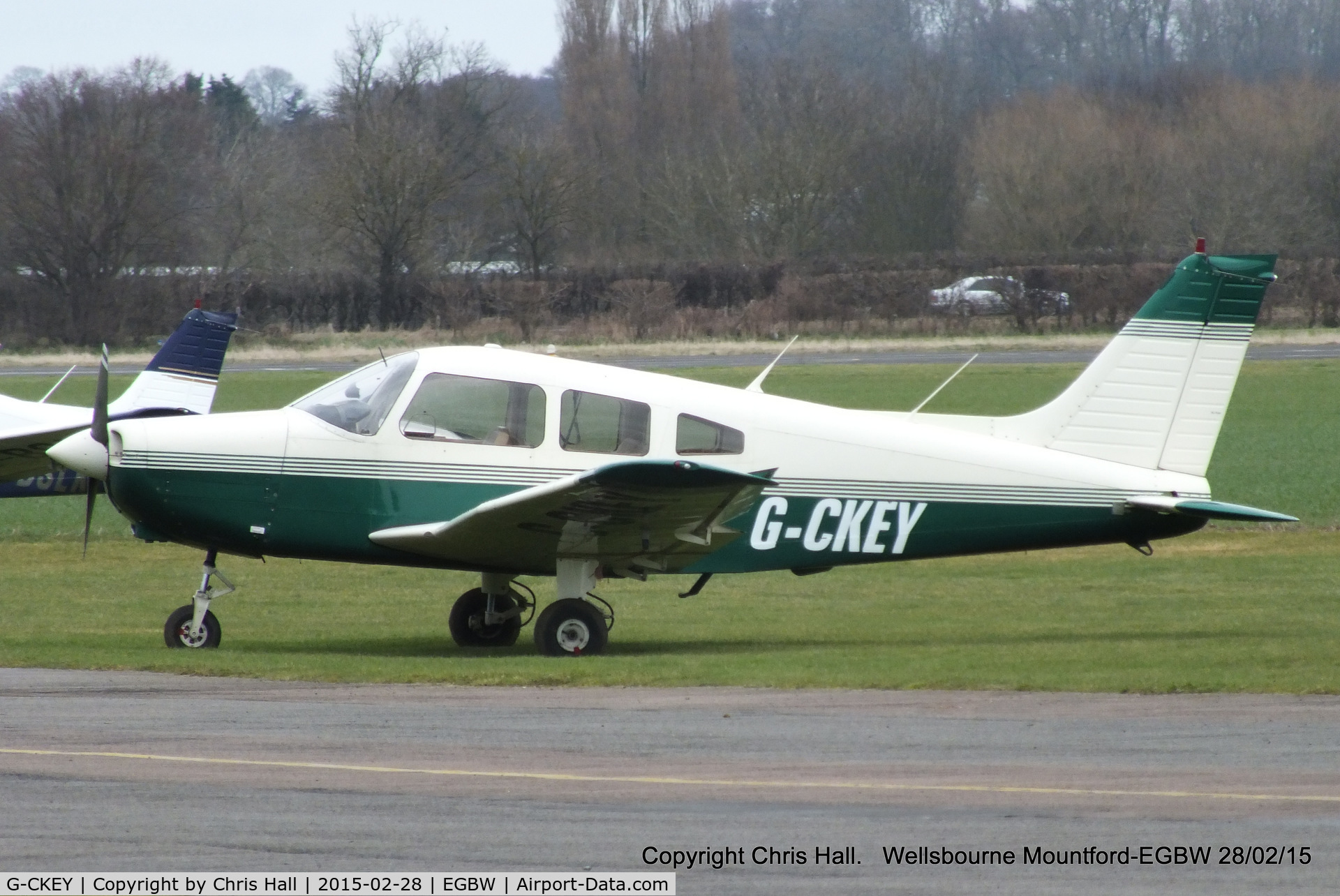 G-CKEY, 1978 Piper PA-28-161 Cherokee Warrior II C/N 28-7916061, at Wellesbourne Mountford