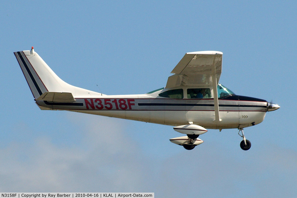 N3158F, 1966 Cessna 182J Skylane C/N 18257258, Cessna 182J Skylane [182-57518] Lakeland-Linder~N 16/04/2010
