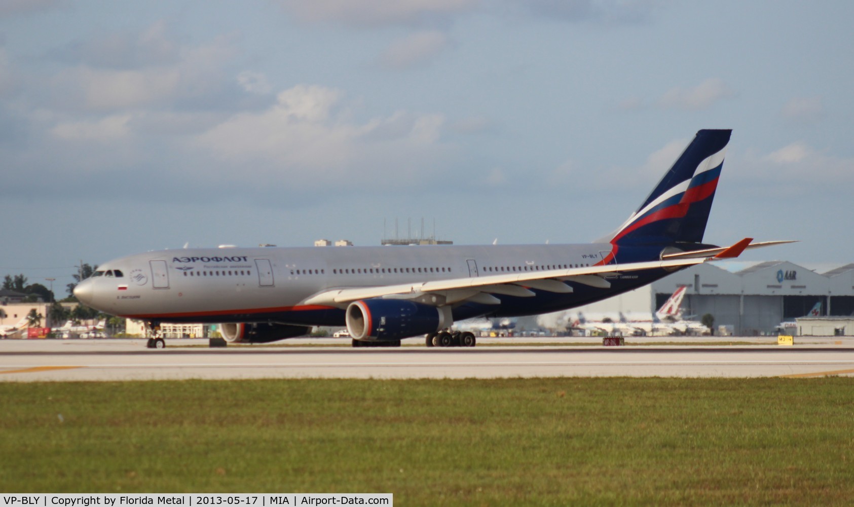 VP-BLY, 2008 Airbus A330-243 C/N 973, Aeroflot