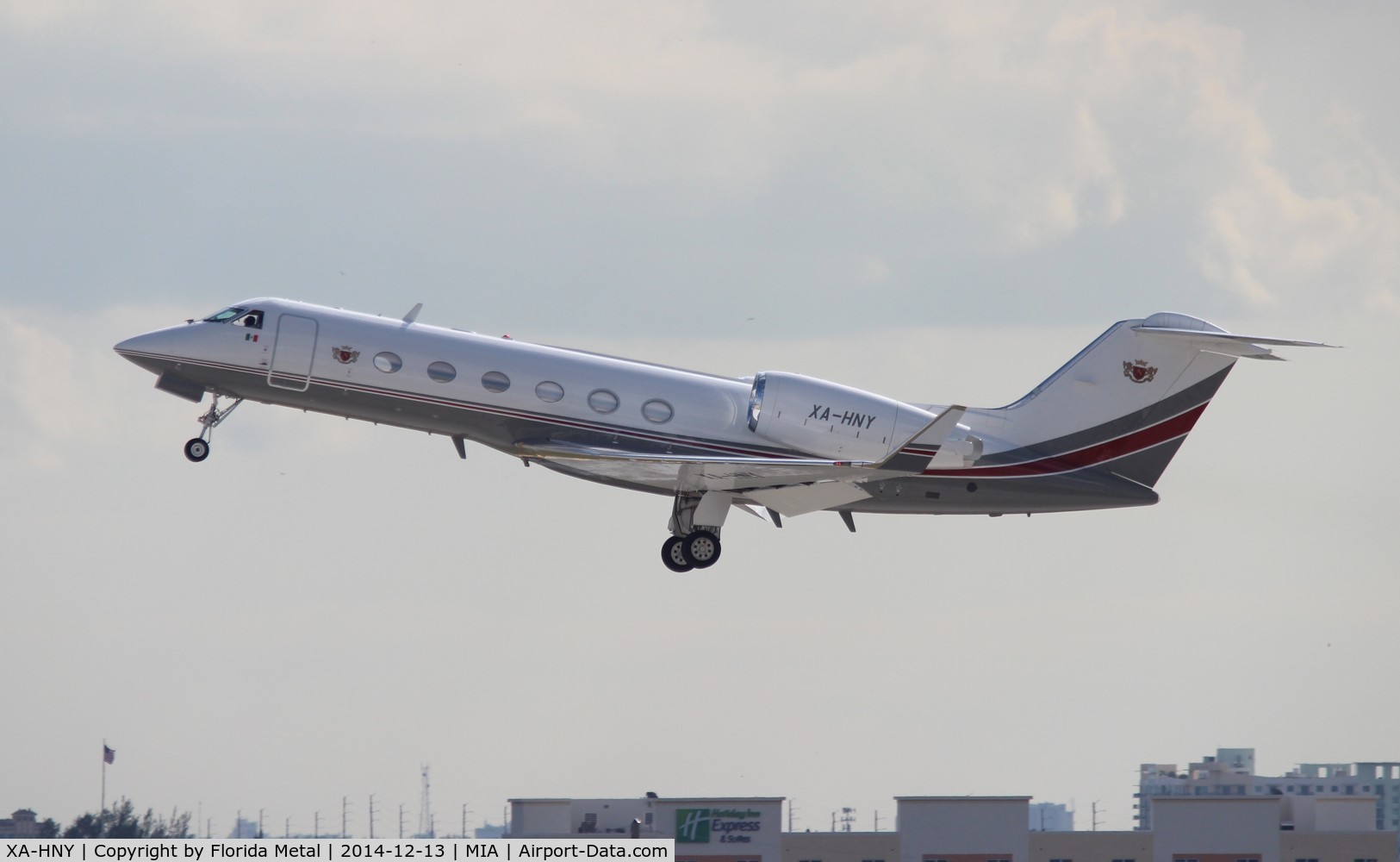 XA-HNY, 1998 Gulfstream Aerospace G-IV C/N 1338, Gulfstream IV