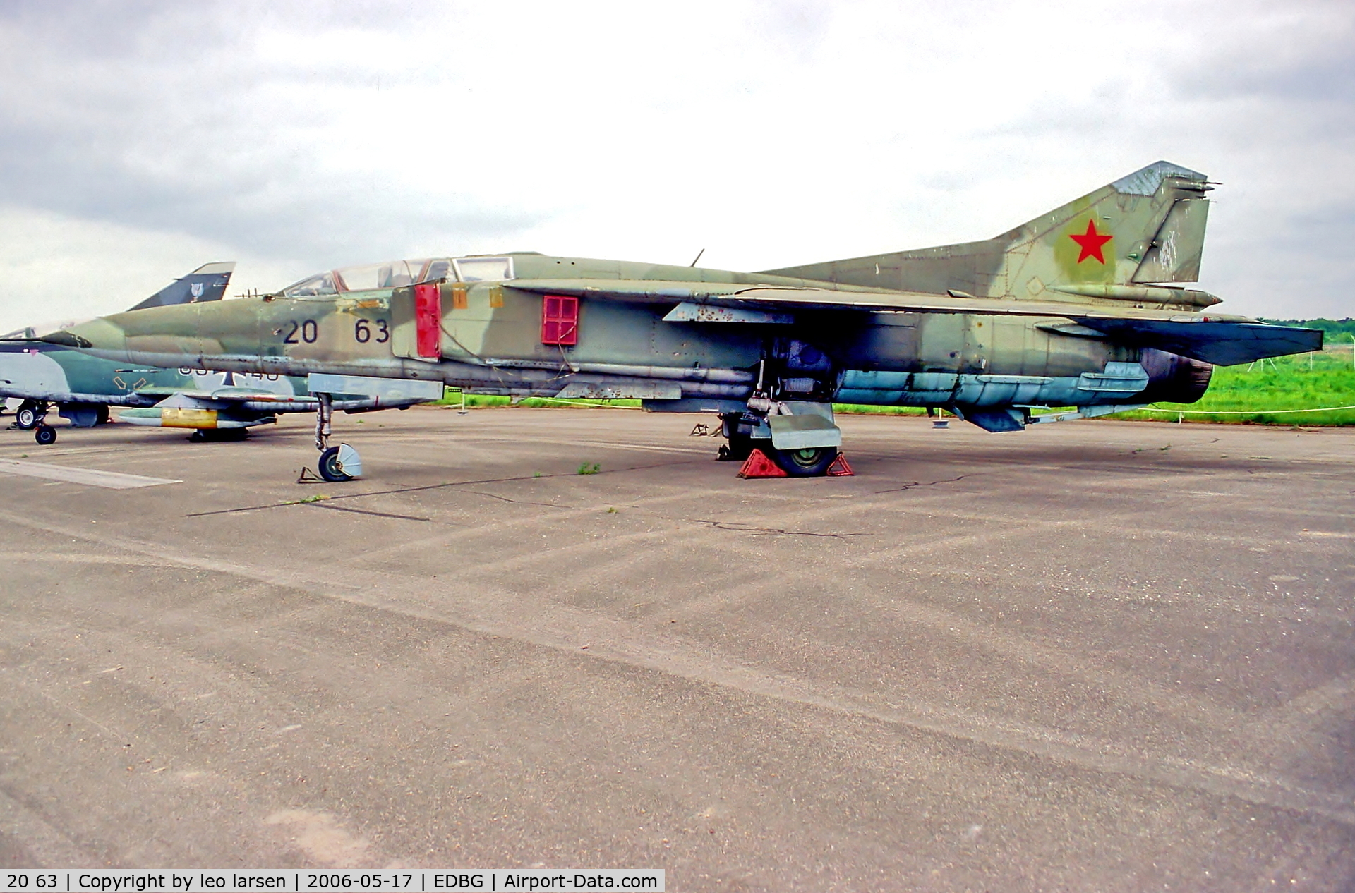 20 63, 1979 Mikoyan-Gurevich MiG-23UB C/N A1037902, Berlin Gatow 17.5.06
