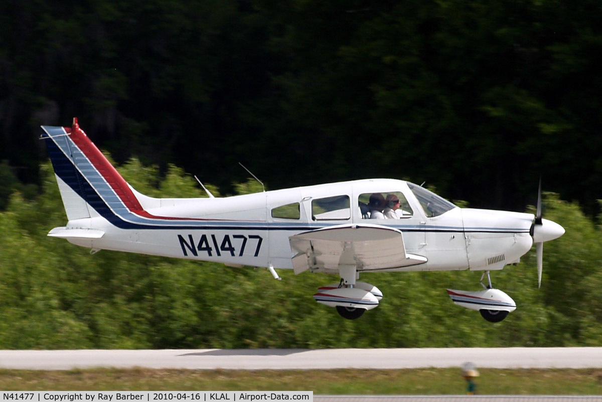 N41477, 1974 Piper PA-28-180 Cherokee C/N 28-7405107, Piper PA-28-180 Cherokee [28-7405107] Lakeland-Linder~N 16/04/2010