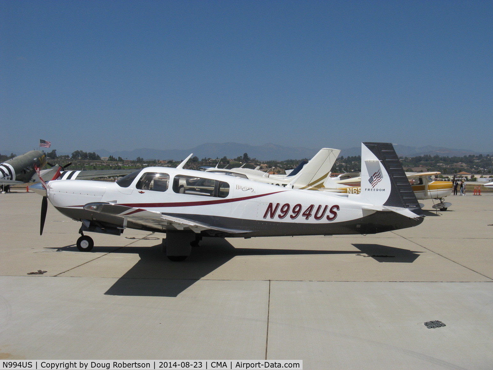 N994US, 2005 Mooney M20M Bravo C/N 27-0349, 2005 Mooney M20M BRAVO GT, Lycoming TIO-540-AF1B 270 Hp