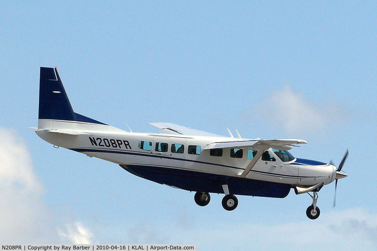 N208PR, Cessna 208B C/N 208B2173, Cessna 208B Grand Caravan [208B-2173] Lakeland-Linder~N 16/04/2010