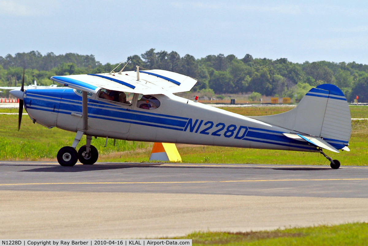 N1228D, 1950 Cessna 170A C/N 19782, Cessna 170A [19782] Lakeland-Linder~N 16/04/2010