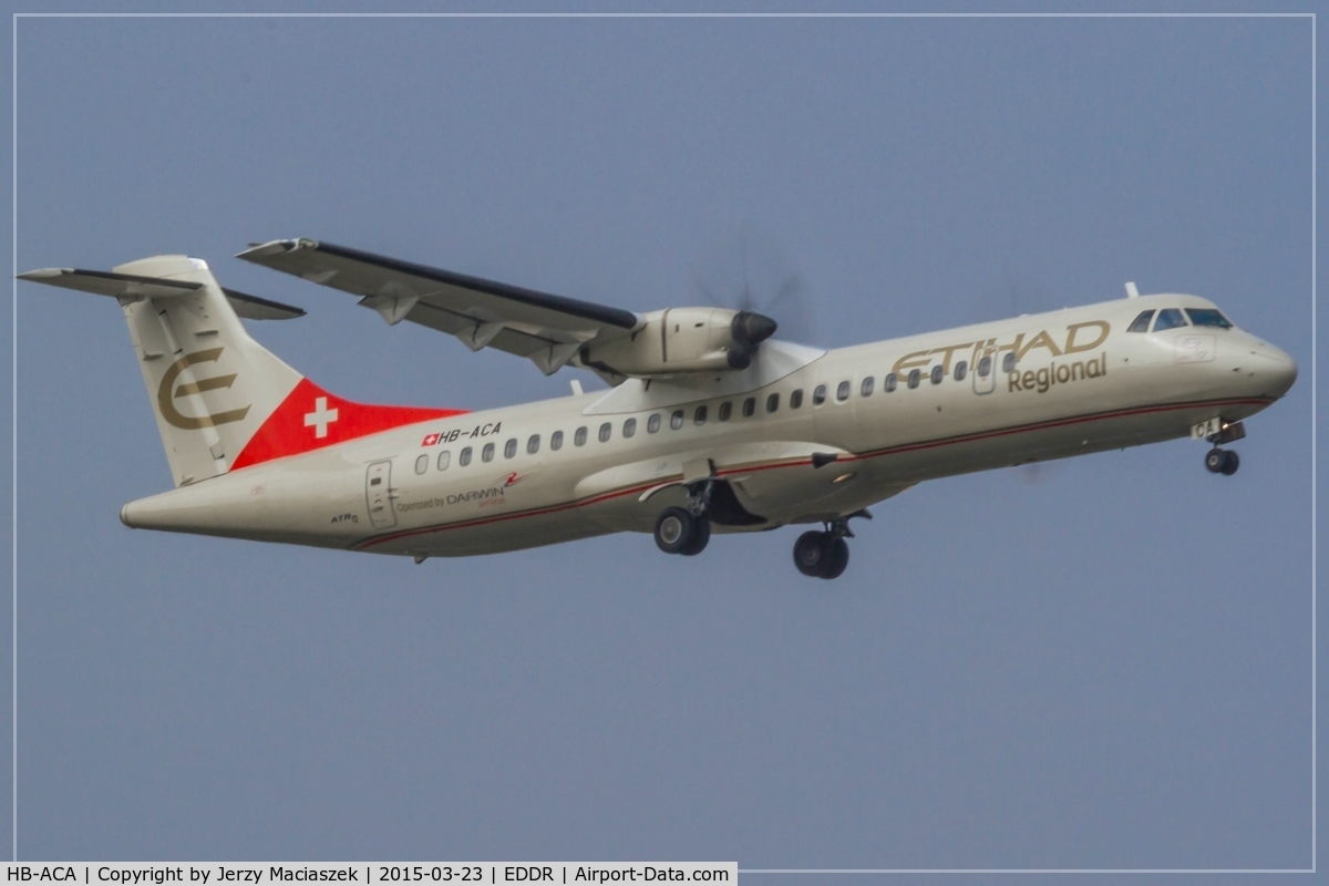HB-ACA, 2001 ATR 72-500 C/N 660, 2001 ATR 72