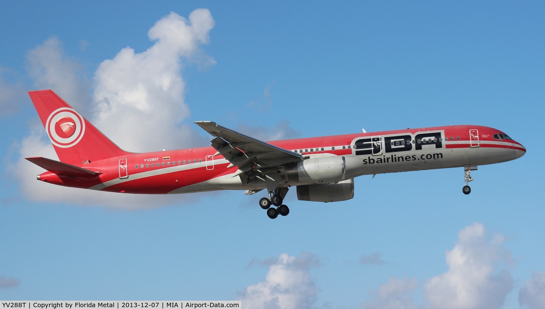 YV288T, 1989 Boeing 757-21B C/N 24402, Santa Barbara