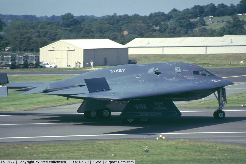 89-0127, 1989 Northrop Grumman B-2A Spirit C/N 1012/AV-12, WM