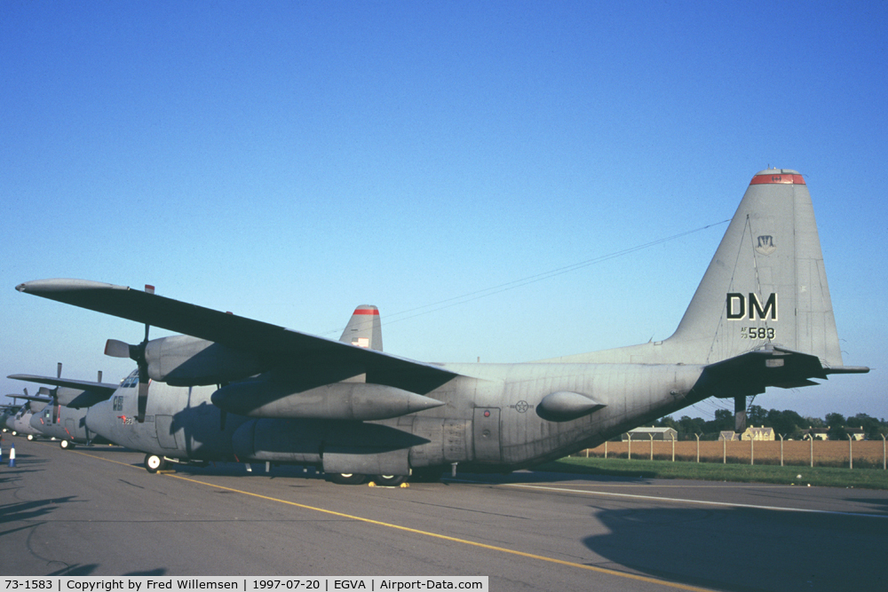 73-1583, 1973 Lockheed EC-130H Compass Call C/N 382-4545, 43ECS