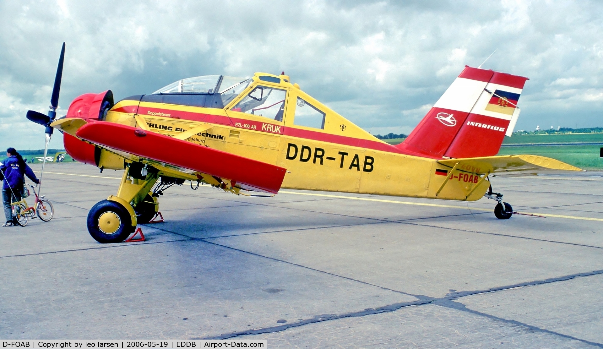 D-FOAB, 1978 PZL-Okecie PZL-106AR/2M Kruk C/N 48040, Berlin Air Show 19.5.06