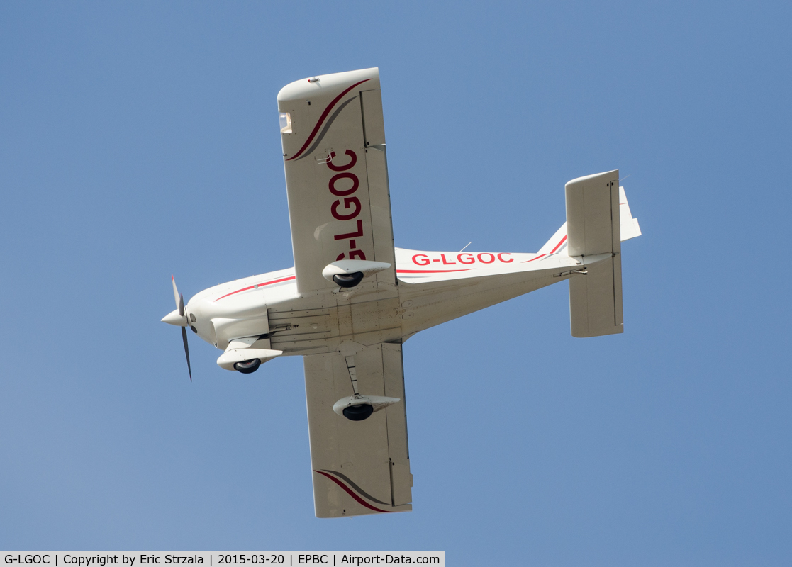 G-LGOC, 2007 Aero AT-3 R100 C/N AT3-020, Approaching RWY 28.