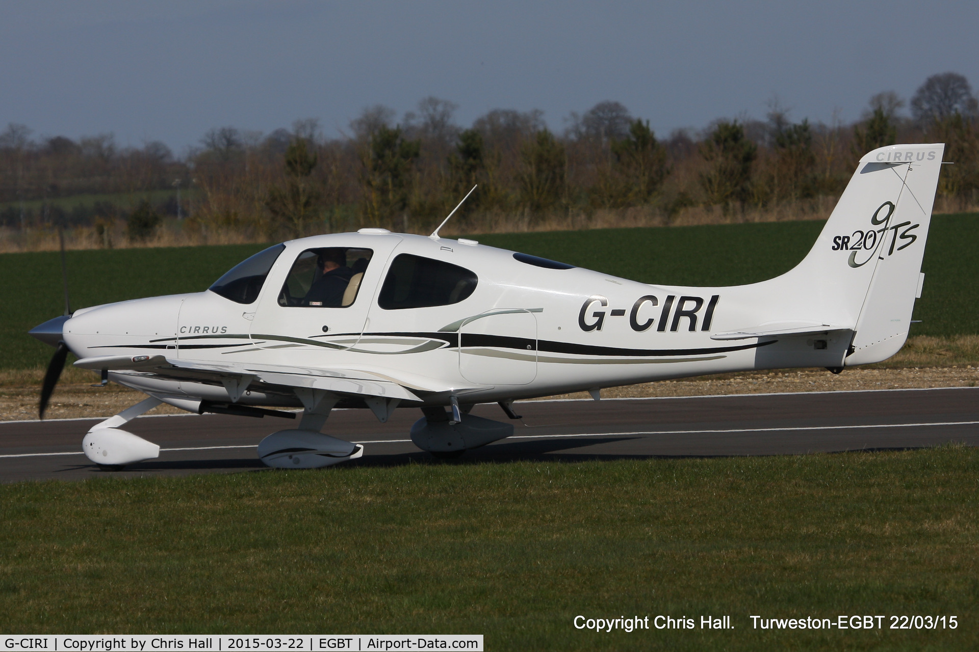 G-CIRI, 2007 Cirrus SR20 C/N 1791, at the Vintage Aircraft Club spring rally