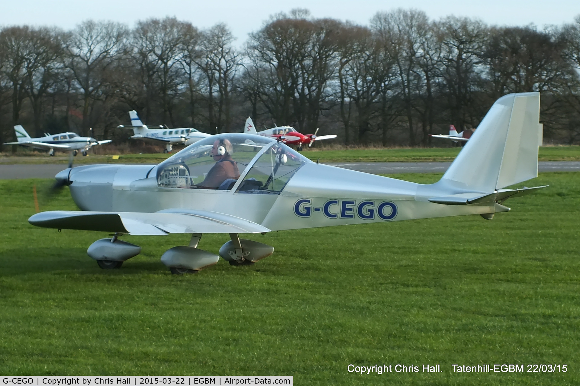 G-CEGO, 2006 Aerotechnik EV-97A Eurostar C/N PFA 315A-14552, at Tatenhill