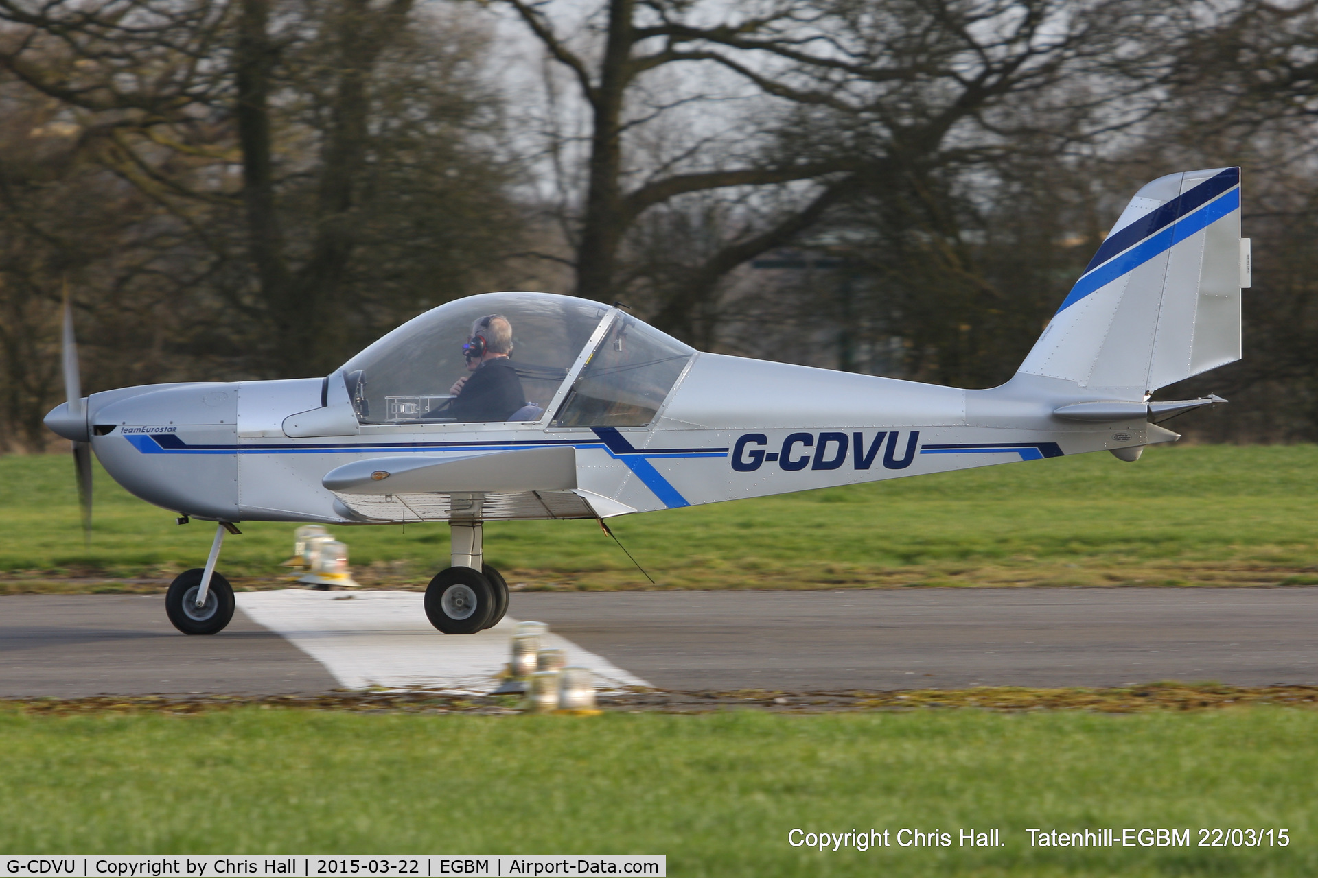 G-CDVU, 2006 Aerotechnik EV-97 TeamEurostar UK C/N 2525, at Tatenhill