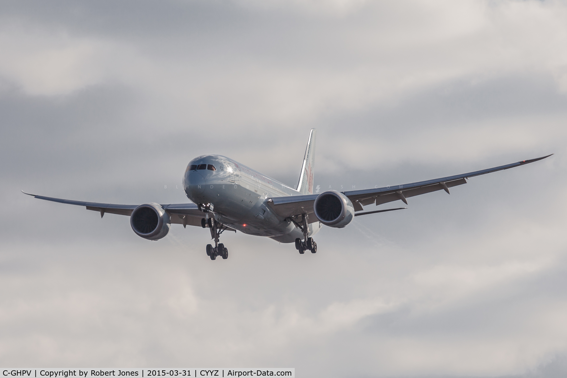 C-GHPV, 2014 Boeing 787-8 Dreamliner C/N 35260, Landing 05 at Toronto Pearson