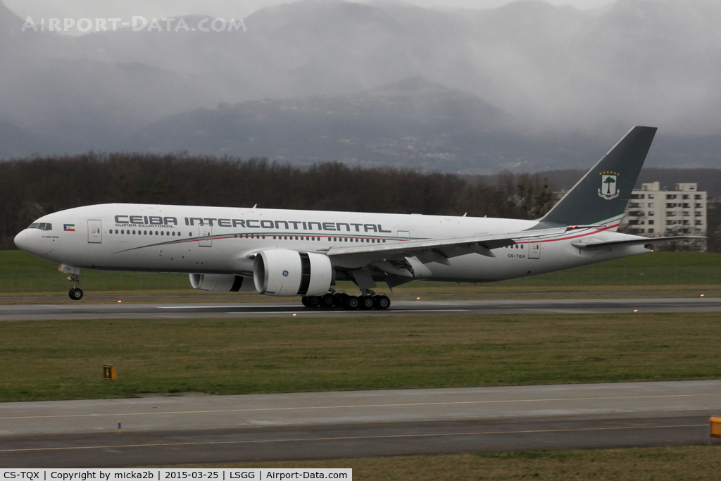 CS-TQX, 2011 Boeing 777-2FB/LR C/N 40668, Landing