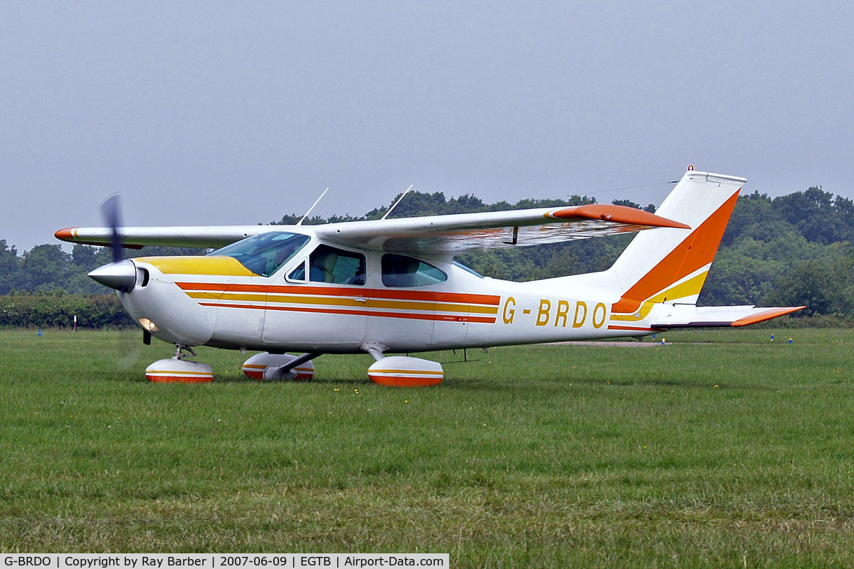 G-BRDO, 1975 Cessna 177B Cardinal C/N 17702166, Cessna 177B Cardinal [177-02166] Booker~G 09/06/2007