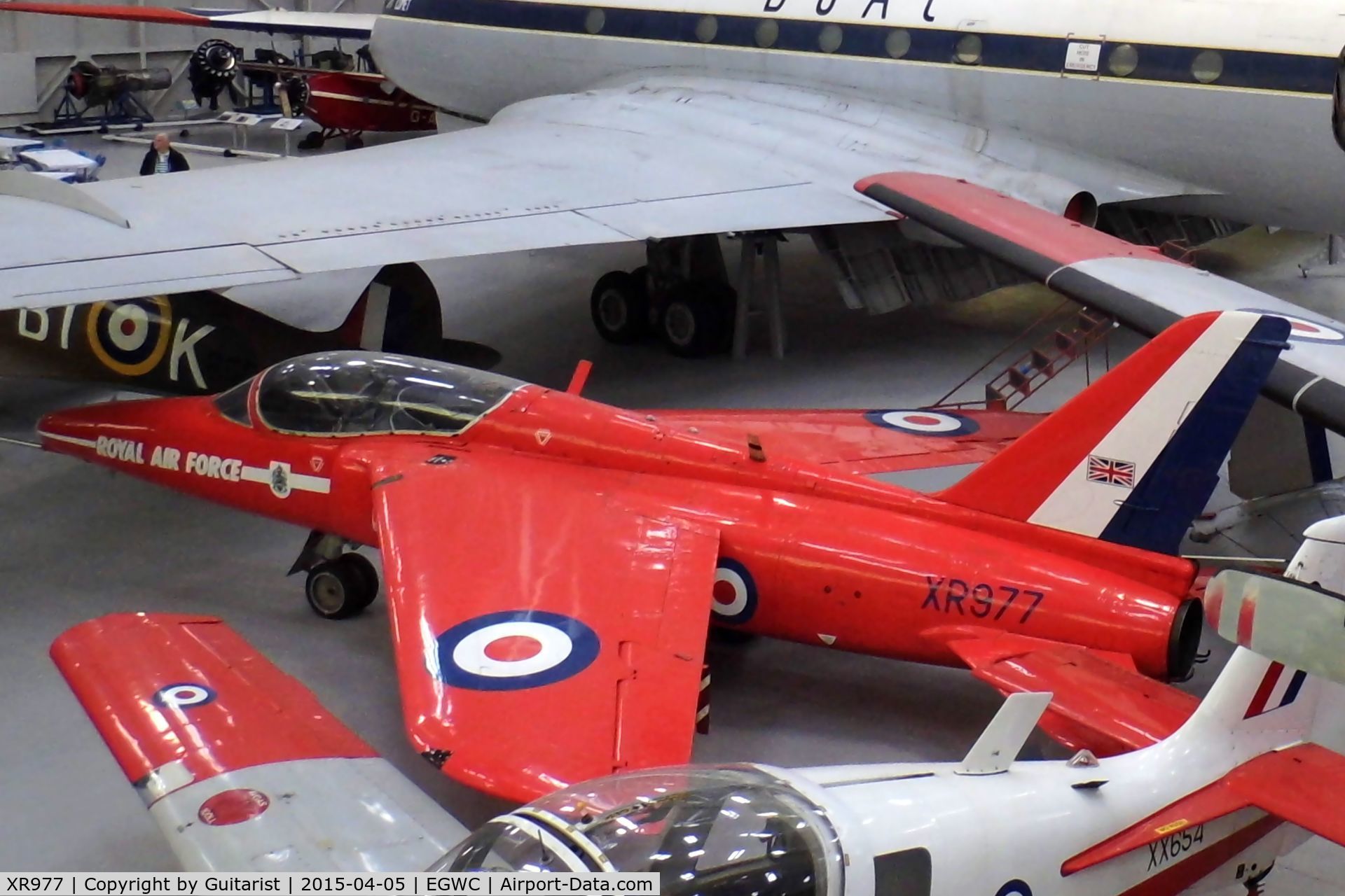 XR977, 1964 Hawker Siddeley Gnat T.1 C/N FL574, Cosford Air Museum