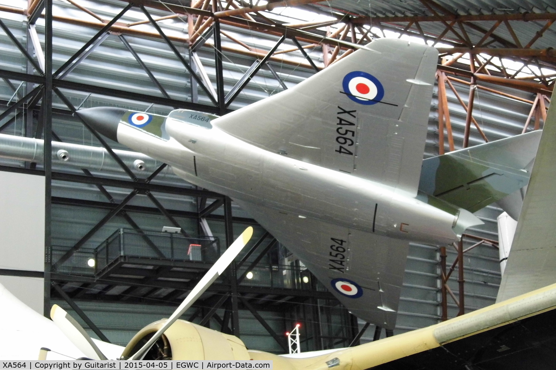 XA564, Gloster Javelin FAW.1 C/N Not found XA564, Cosford Air Museum