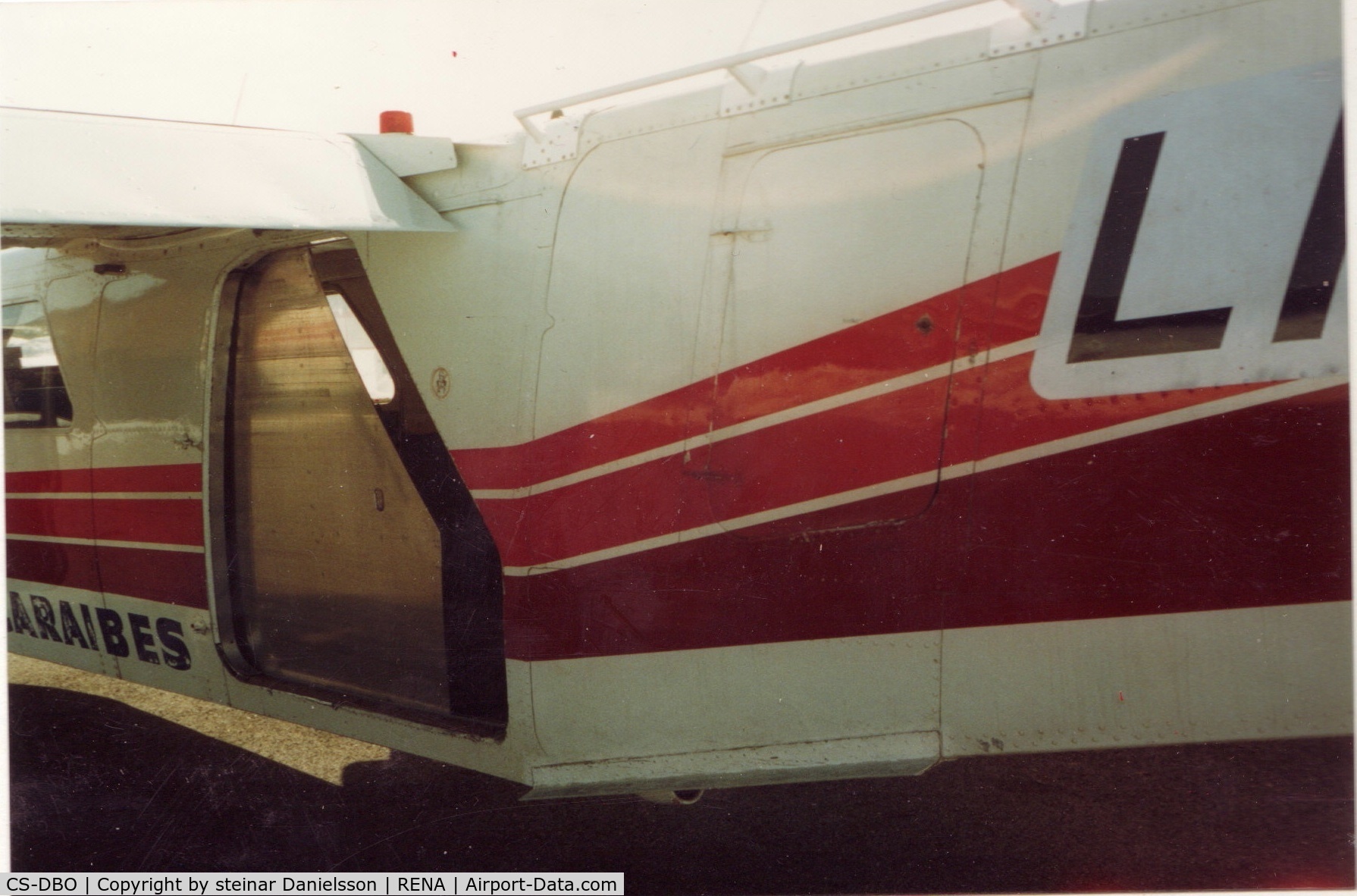CS-DBO, 1973 Britten-Norman BN-2A-20 Islander C/N 352, LN-FSK (FallSkjermKlubb (Parachuteclub) Before it was sold to Portugal