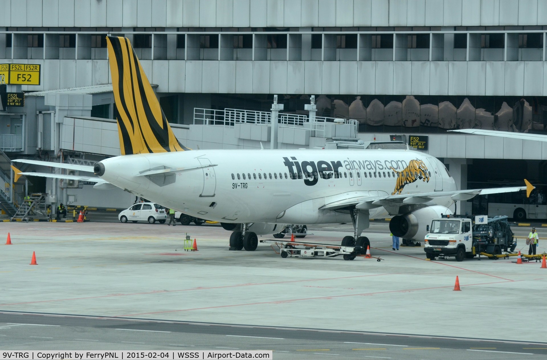 9V-TRG, 2012 Airbus A320-232 C/N 5120, Tiger Airways (old titles and logo) A320.