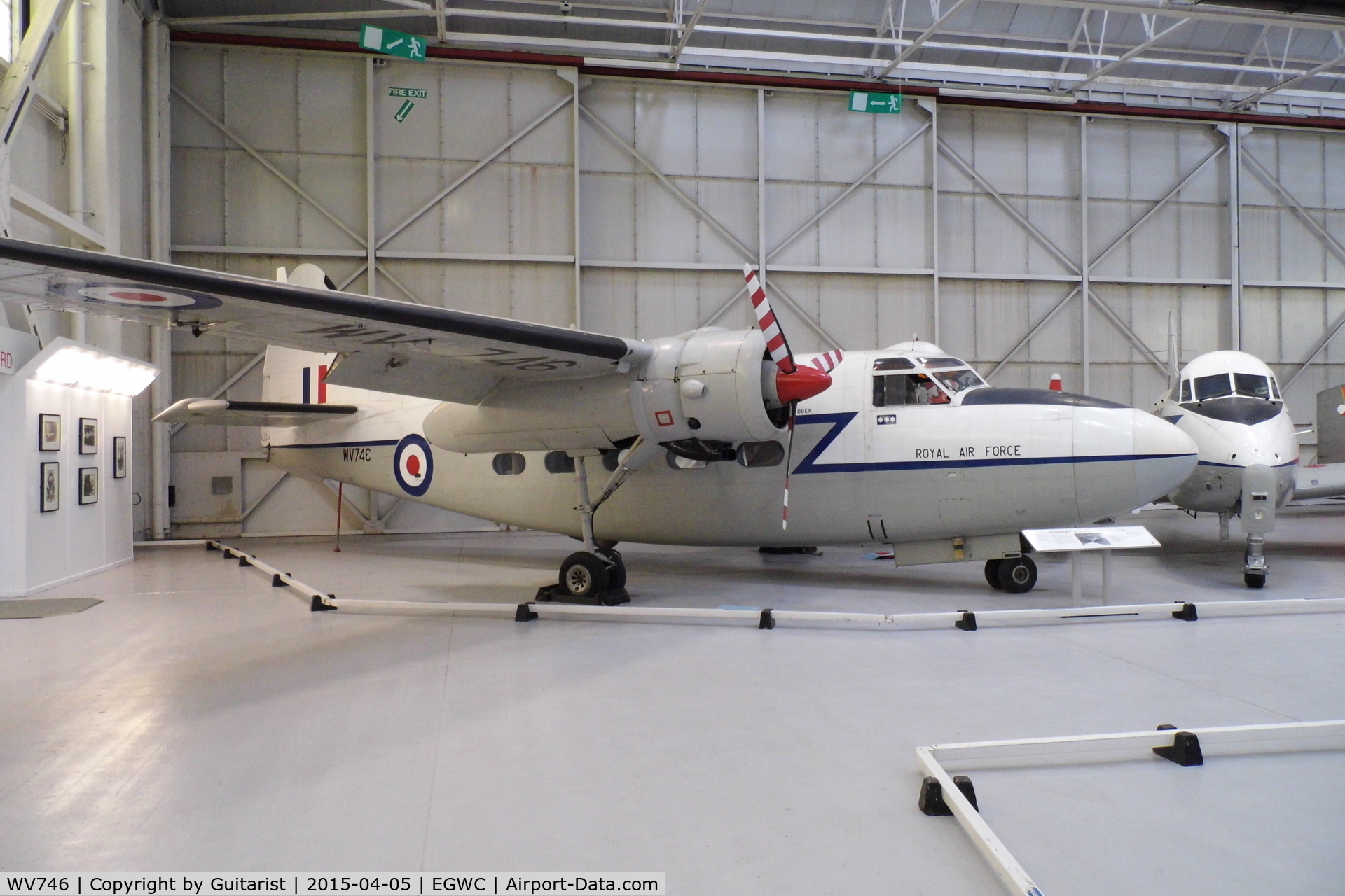 WV746, Hunting Percival P-66 Pembroke C1 C/N PAC/66/53, Cosford Air Museum