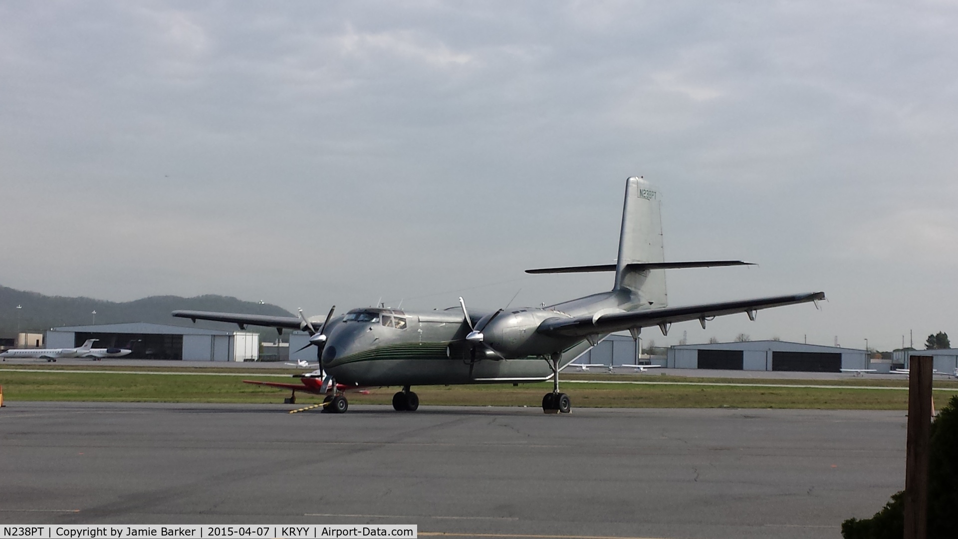 N238PT, 1965 De Havilland Canada DHC-4A Caribou C/N 238, N238PT sitting at KRYY.