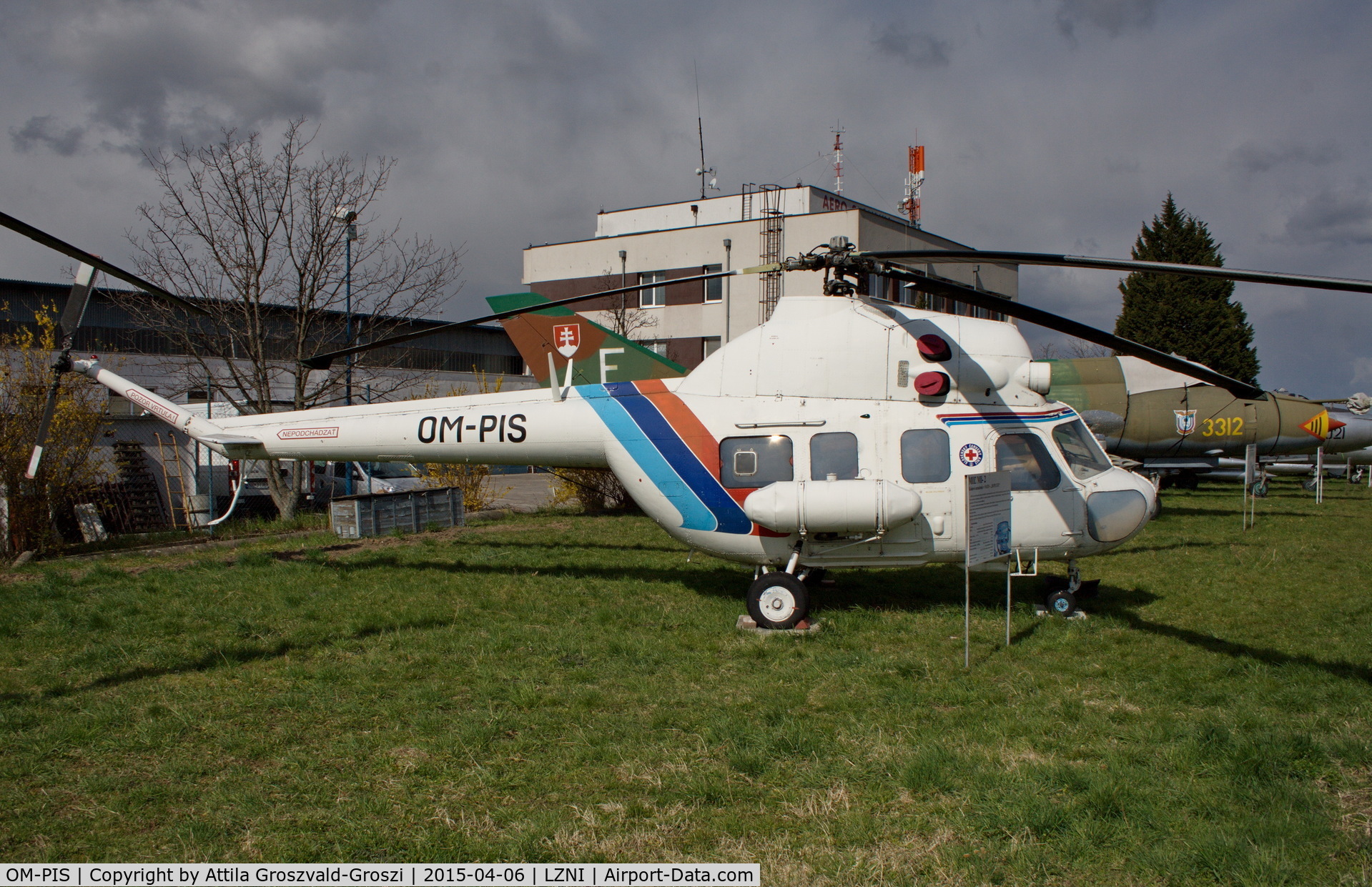 OM-PIS, 1983 Mil (PZL-Swidnik) Mi-2 C/N 529312065, Nitra Janikovce Airport
