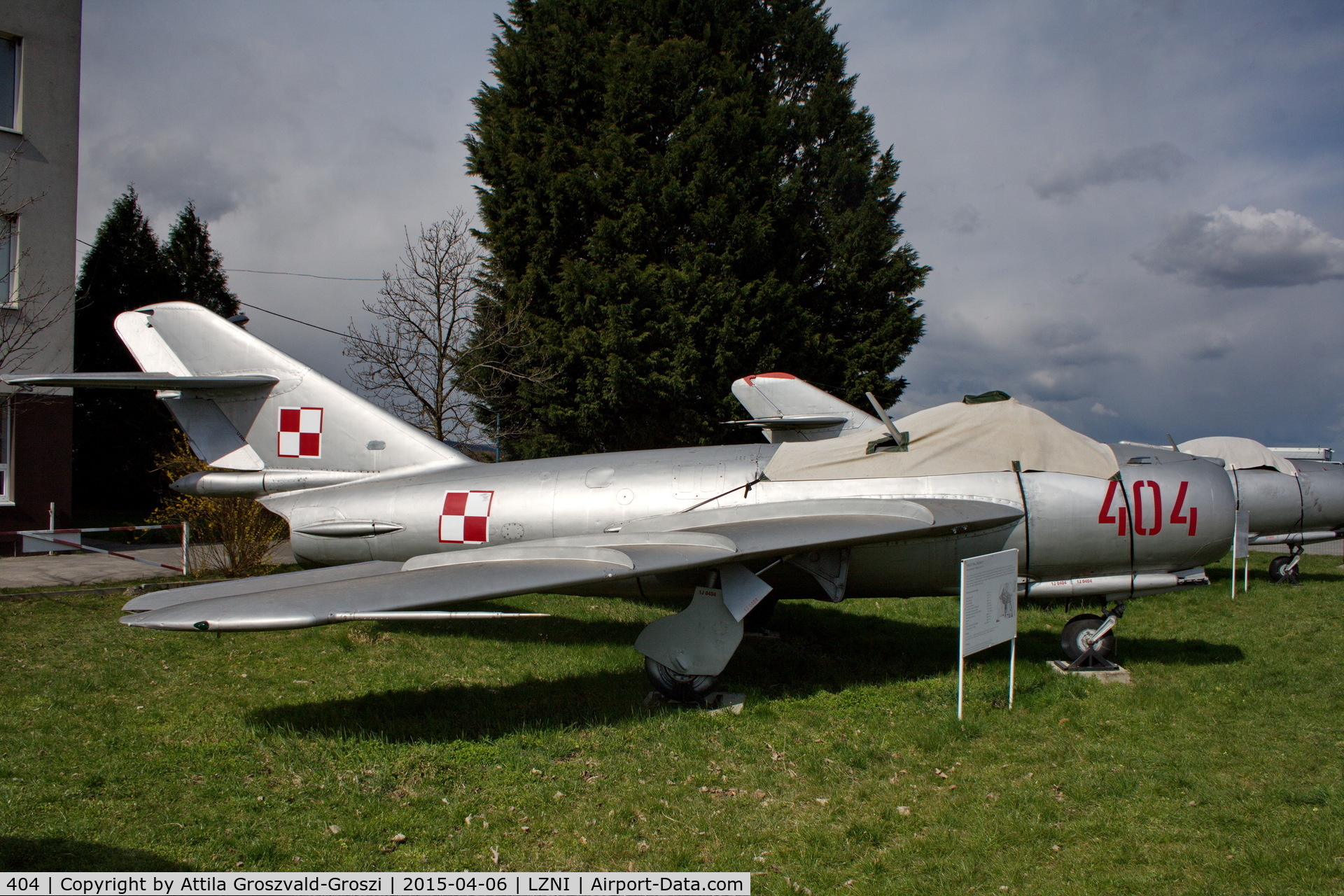 404, PZL-Mielec Lim-5 (MiG-17F) C/N 1C0404, Nitra Janikovce Airport