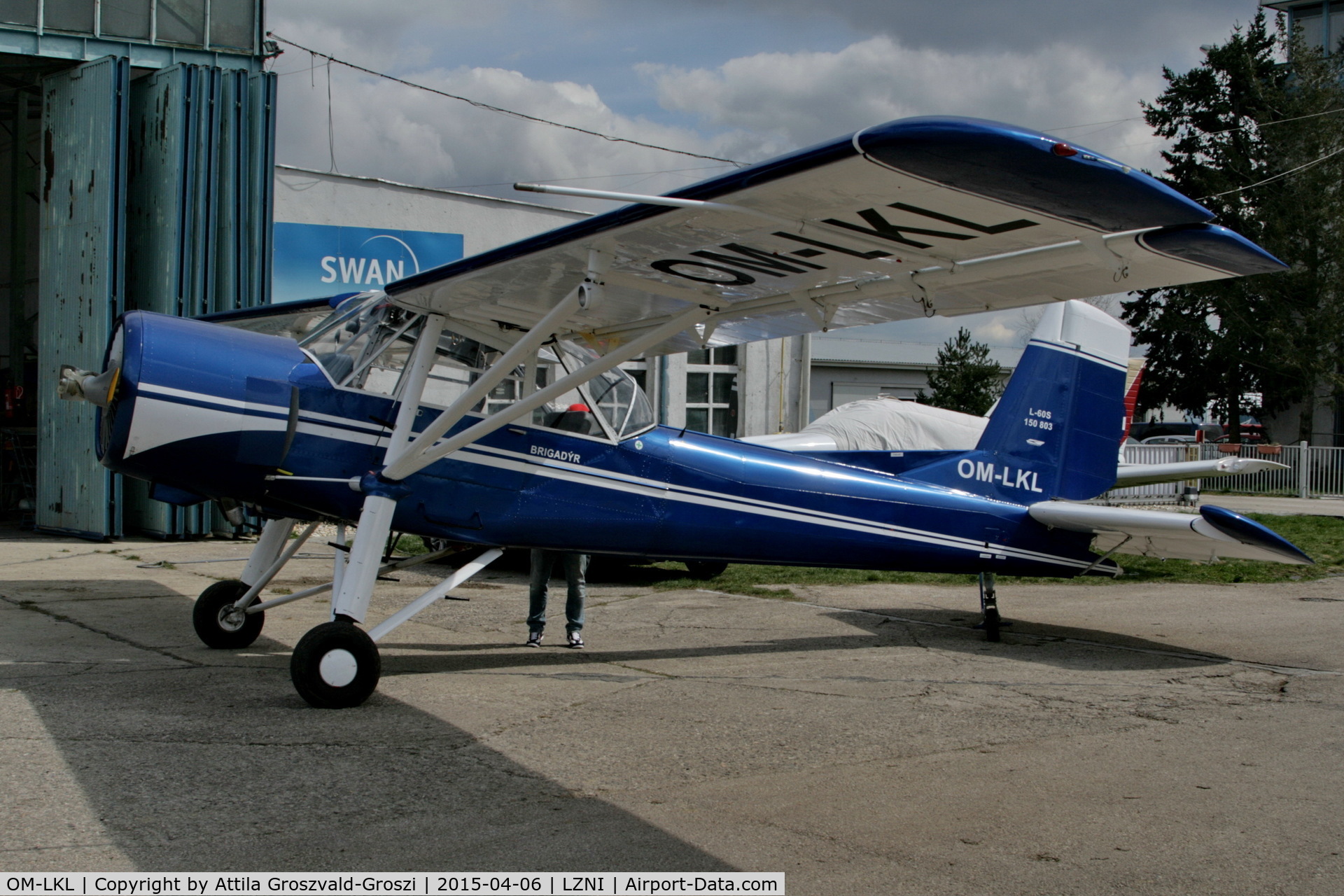 OM-LKL, 1958 Aero L-60S Brigadyr C/N 150803, Nitra Janikovce Airport - PRIBINA CUP 2015