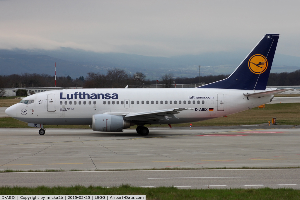 D-ABIX, 1991 Boeing 737-530 C/N 24946, Taxiing