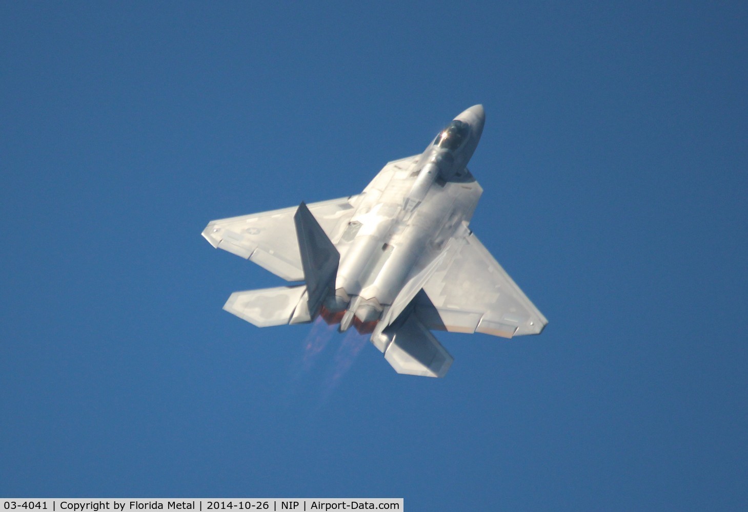 03-4041, 2003 Lockheed Martin F/A-22A Raptor C/N 4041, F-22A demo