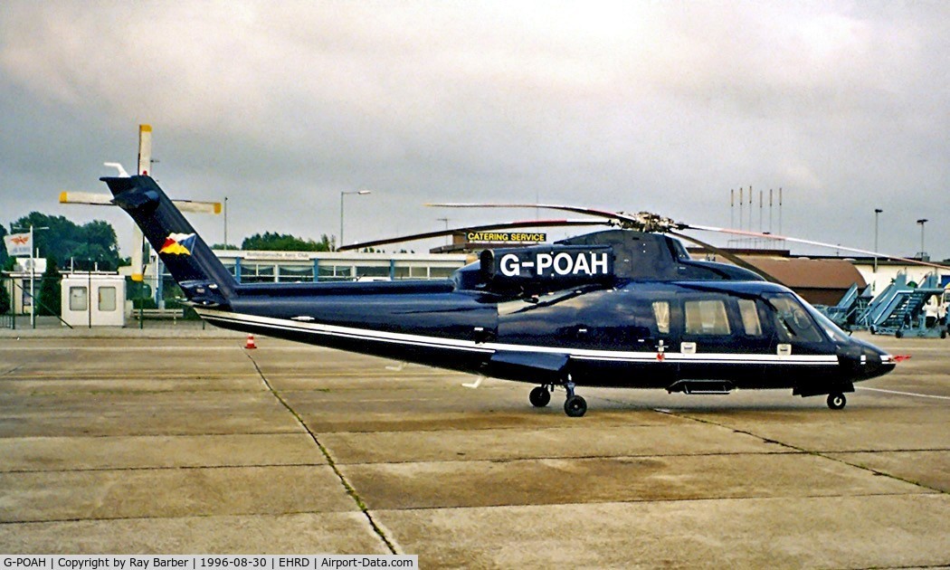 G-POAH, 1992 Sikorsky S-76B C/N 760399, Sikorsky S-76B [760399] Rotterdam~PH 30/08/1996