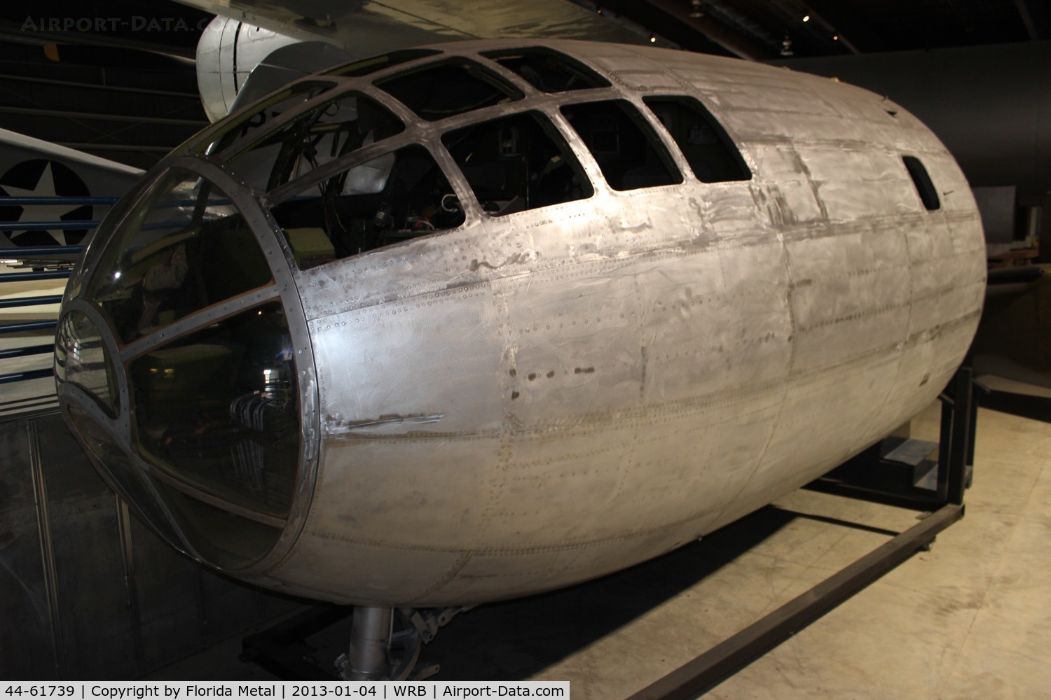 44-61739, 1944 Boeing B-29 Superfortess C/N 11216, B-29 Superfortress nose section