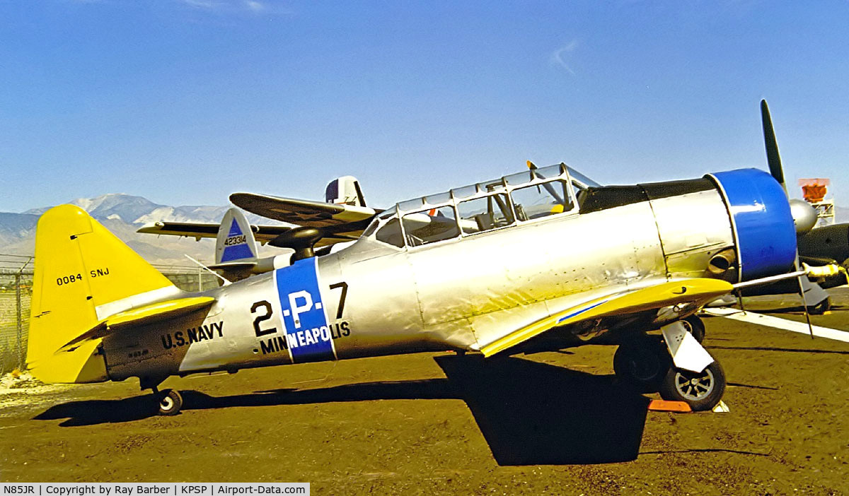 N85JR, 1958 North American AT-6G Texan C/N 168-526 (49-3402), N American T-6G Texan [168-526] Palm Springs~N 13/10/1998