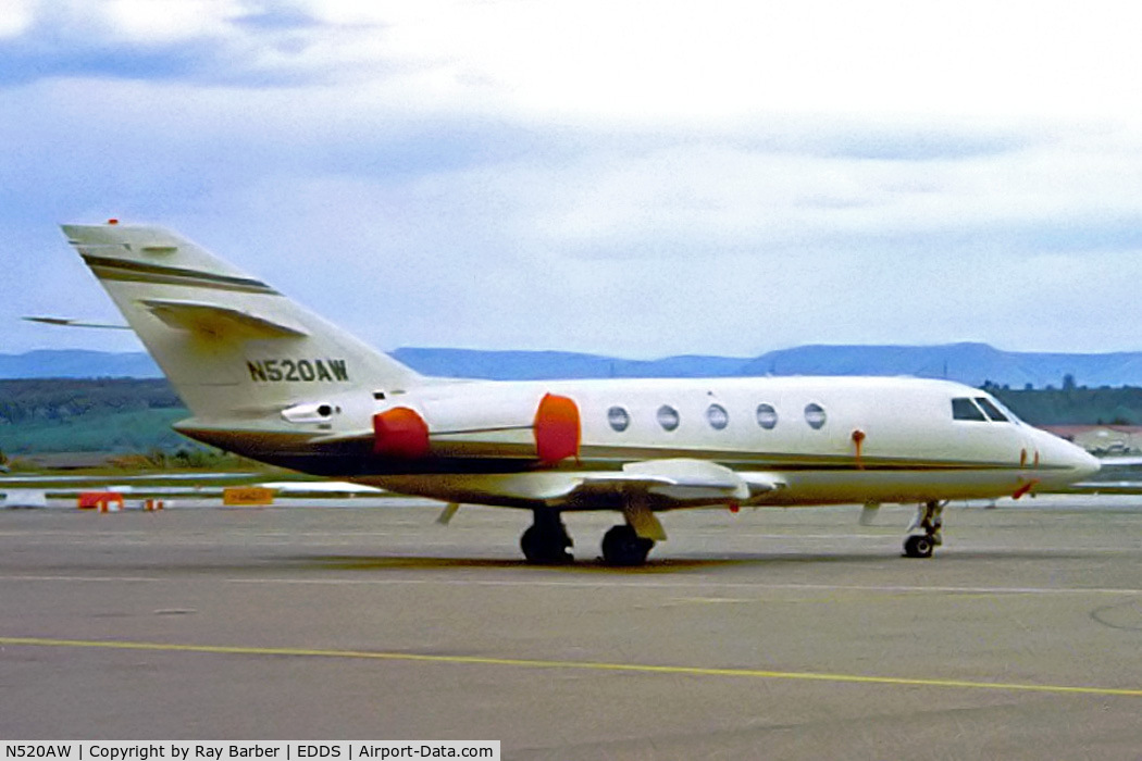 N520AW, 1981 Dassault Falcon (Mystere) 20F-5 C/N 453, Dassault Falcon 20F [453] Stuttgart~D 27/04/2001